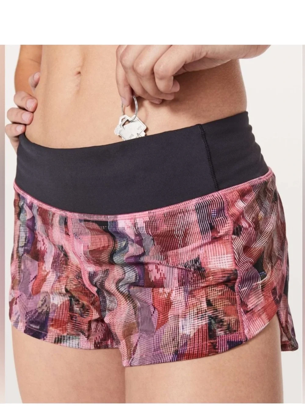 Lululemon Women's Speed Up Low Rise Running Shorts Sun Dazed Pink